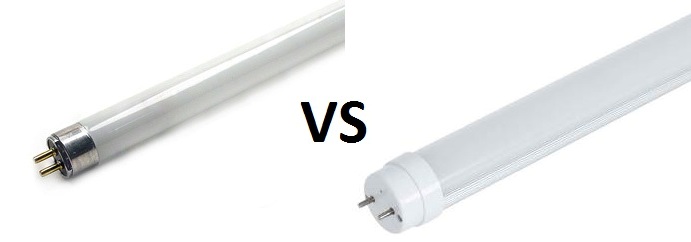 T5 vs T8 bulbs